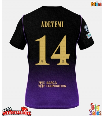 Barcelona Karim Adeyemi #14 Replica Away Stadium Shirt 2026-27 Short Sleeve